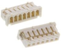 df13-7s-125c Hirose, DF13 Female Connector Housing, 1.25mm Pitch, 7 Way, 1 Row