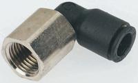 3192-12-21 Legris LF3000 Series Elbow Threaded Adaptor, G 1/2 Female to Push In 12 mm, Threaded-to-Tube Connection Style