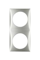 918262558 Berker Black 2 Gang Light Switch Cover