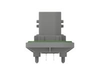 2-2378180-1 TE Connectivity 2-23781 Series Vertical Panel PCB Header, 7 Contact(s), 6 mm Pitch, 2 Row, Shrouded