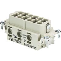 7020006530 Wieland Insert, 35A, Female, 70 Series, 6 Contacts