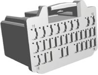 353826-1 TE Connectivity, MULTILOCK 40 III Automotive Connector Plug Natural 31 Way