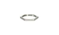 386633 Legrand Brass Cable Gland Locknut, M25 Thread