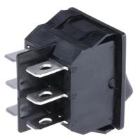 1634201-7 TE Connectivity DPDT, On-On Rocker Switch Panel Mount