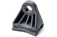151-29600 HellermannTyton Grey Nylon Clip for harness, 8mm Max. Bundle