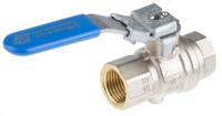 812-5176 RS PRO Brass Full Bore, 2 Way, Ball Valve, Threaded, BSP 1/2in, 14bar Operating Pressure