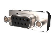 d09s24a6gx00lf Amphenol ICC 9 Way Plug-In Mount D-sub Connector Socket, 2.74mm Pitch, with Screw