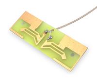 echo201muflss1 Siretta ECHO2/0.1M/uFL/S/S/1 Square Antenna with UFL Connector, 2G (GSM/GPRS), 3G (UTMS), 4G (LTE), WiFi