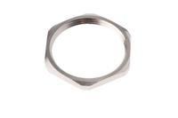 d4029106 SIB Nickel Nickel Plated Brass Cable Gland Locknut, PG29 Thread