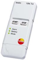 0572-1844 Testo 184-T4 Temperature Data Logger, NFC, USB, 1 Input Channel(s)