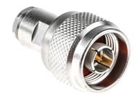 r161006000w Radiall, Plug Cable Mount N Connector, 50Ω, Clamp Termination, Straight Body