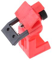 818-8066 RS PRO Red 1-Lock Nylon, Random Clamp-On Breaker Lockout, 6.5mm Shackle, 11mm Attachment