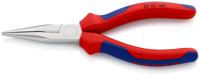 25-05-160 Knipex Long Nose Pliers, 160 mm Overall, Straight Tip, 50mm Jaw