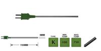 342-9151 RS PRO Type K Thermocouple Temperature Probe Kit, +1100 °C Max