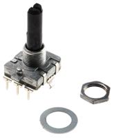 ec16b242040r Alps Alpine 24 Pulse Incremental Mechanical Rotary Encoder with a 6 mm Flat Shaft, Through Hole