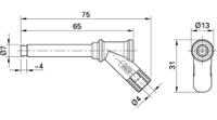 669509-22 Staubli, 66.9509 Magnetic Connector Socket