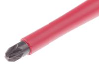 be-8840s Bahco Pozidriv  Screwdriver, PZ4 Tip, 200 mm Blade, VDE/1000V, 365 mm Overall