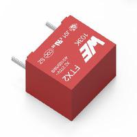 890334026007 Wurth Elektronik WCAP-FTXX Film Capacitor, 310V ac, ±10%, 330nF, Through Hole
