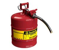 jcn7250130 Justrite Steel Safety Can, 5gal