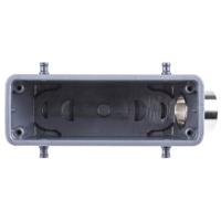 1911300071200300 EPIC H-BE Heavy Duty Power Connector Hood, 24 Contacts, M25 Thread, Side Entry