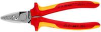 97-78-180 Knipex 97 Hand Crimp Tool for Bootlace Ferrule, 0,25 → 16mm² Wire
