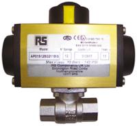 760-5615 RS PRO Ball type Pneumatic Actuated Valve, BSP 2in, 40 bar