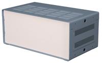 188-1335 RS PRO Grey Extruded Aluminium Enclosure, IP30, Grey Lid, 178 x 305 x 131mm