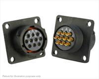 uts012e10s Souriau Sunbank by Eaton Circular Connector, 10 Contacts, Flange, Standard Connector, Plug, Female, IP68, IP69K, UTS
