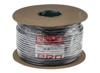 775-6126 RS PRO 3183Y 1.25 mm² 3 Core Power Cable, H05VV-F, Black PVC, 100m