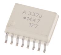 acpl-337j-000e Broadcom, ACPL-337J-000E DC Input IGBT Gate Drive, MOSFET Output Optocoupler, Surface Mount, 16-Pin SO