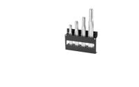262ajs4 Facom Flat Chisel Set, 15 mm, 18 mm, 20 mm, 25 mm Blade Width