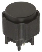 k12a-bk-1-5n C & K IP40 Black Tact Switch, SPST 100 mA @ 30 V dc