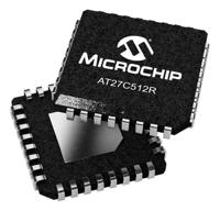 at27c512r-70ju Microchip 512kbit EPROM 32-Pin PLCC, AT27C512R-70JU
