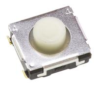 evqq2p03w Panasonic White Push Plate Tactile Switch, SPST 20 mA 3.1mm