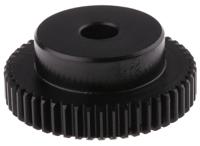 521-6351 RS PRO Steel 50 Teeth Spur Gear, 1 Module, 10mm Bore Diam, 50mm Pitch Diam, 35mm Hub Diam