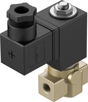vzwd-l-m22c-m-g14-15-v-1p4-85 Festo 2/2 Closed, Monostable Solenoid Valve - Electrical G 1/4 VZWD Series, 1491841