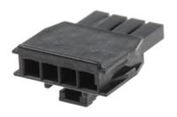 105307-1204 Molex, Nano-Fit Female Connector Housing, 2.5mm Pitch, 4 Way, 1 Row
