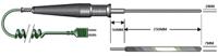 255-566 RS PRO K Flat Spatula Temperature Probe, 300mm Length, 7mm Diameter, +450 °C Max