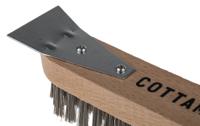 207-6548 Cottam 37mm Steel Wire Brush, For Engineering, General Cleaning, Rust Remover