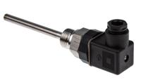 90204420-380-1003-1-8-100-104-26000 Jumo PT100 RTD Sensor, 8mm Dia, 100mm Long, 2 Wire, G1/2, Class B +270°C Max