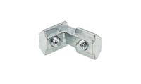 3842535577 Bosch Rexroth M6 Inner Bracket, Connecting Component, Strut Profile 30 mm, Groove Size 8mm