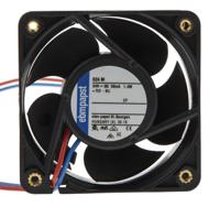 624m-rs0 ebm-papst 620 Series Axial Fan, 24 V dc, DC Operation, 30m³/h, 1.5W, 60 x 60 x 25mm