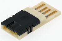 2040305-1 TE Connectivity, Cable Mount, Plug- Single Port Type A 2.0 USB Connector