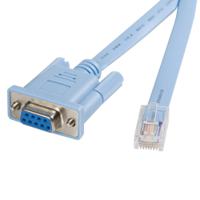 db9concabl6 StarTech.com Male RJ45 to Female 9 Pin D-sub Serial Cable, 1.9m PVC, 600, 800, 1600, 1700 Series