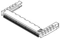 mb1-140-01-l-s-02-sl Samtec MB1 Series Female Edge Connector, Surface Mount, 40-Contacts, 1mm Pitch, 1-Row, Solder Termination