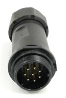 304-673 RS PRO Industrial Circular Connector, 8 Contacts, In-Line, SP21 Connector, Socket, Male, IP68, SP2111C Series