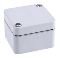 12045521 Spelsberg TK PC Series Grey Polycarbonate Enclosure, IP66, Grey Lid, 52 x 50 x 35mm