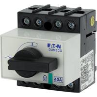 1314057-dmm-404 Eaton 4 Pole Surface Mount Isolator Switch - 40A Maximum Current, 22kW Power Rating, IP20