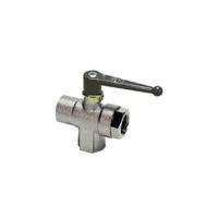 0482-12-21 Legris Nickel Plated Brass Ball Valve, Ball Valve, Threaded, BSPP 1/2in