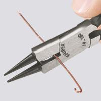 19-03-130 Knipex 19 03 130 Round Nose Pliers, 130 mm Overall, Straight Tip, 32mm Jaw